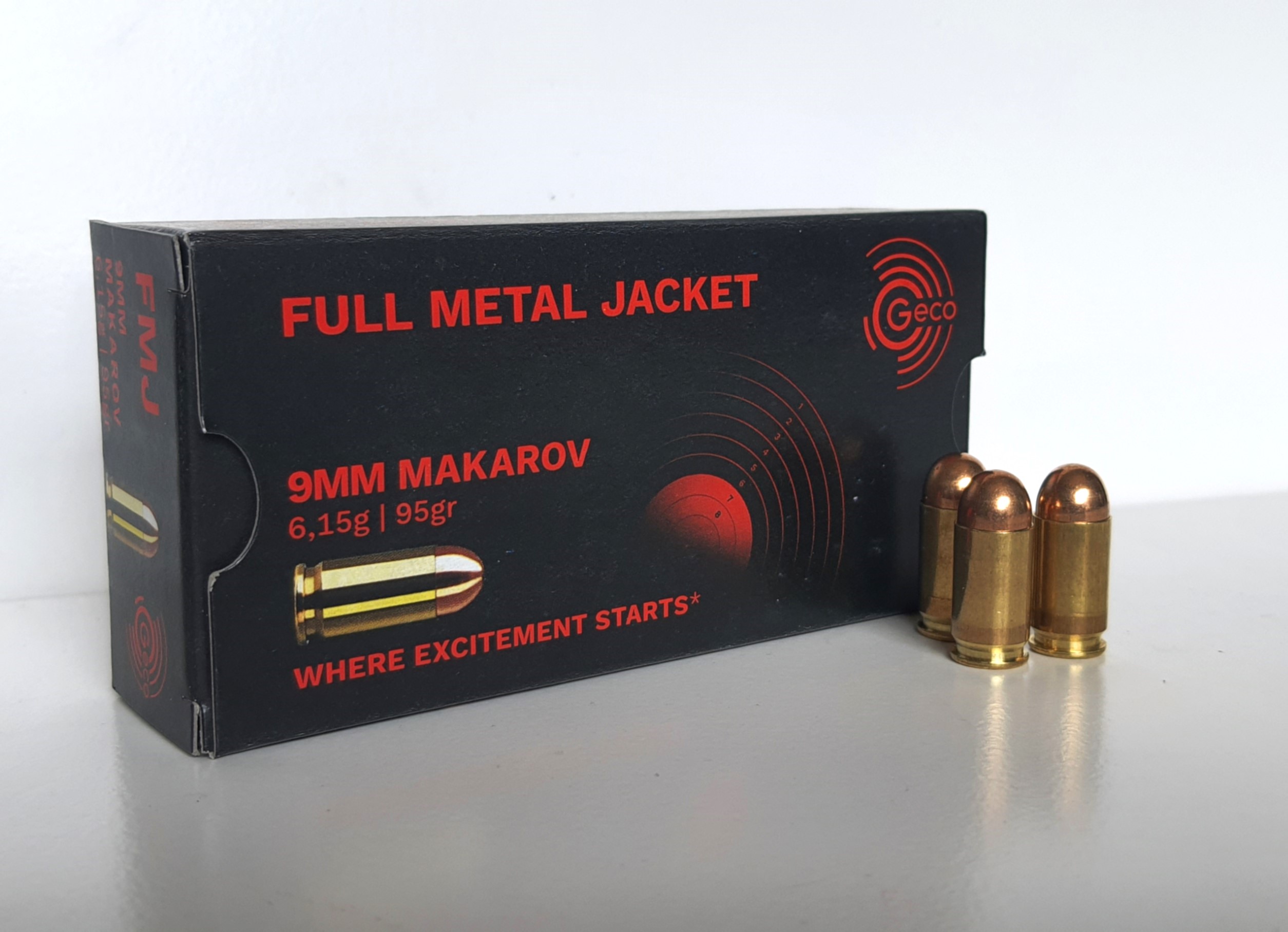 GECO 9x18 Makarov FMJ