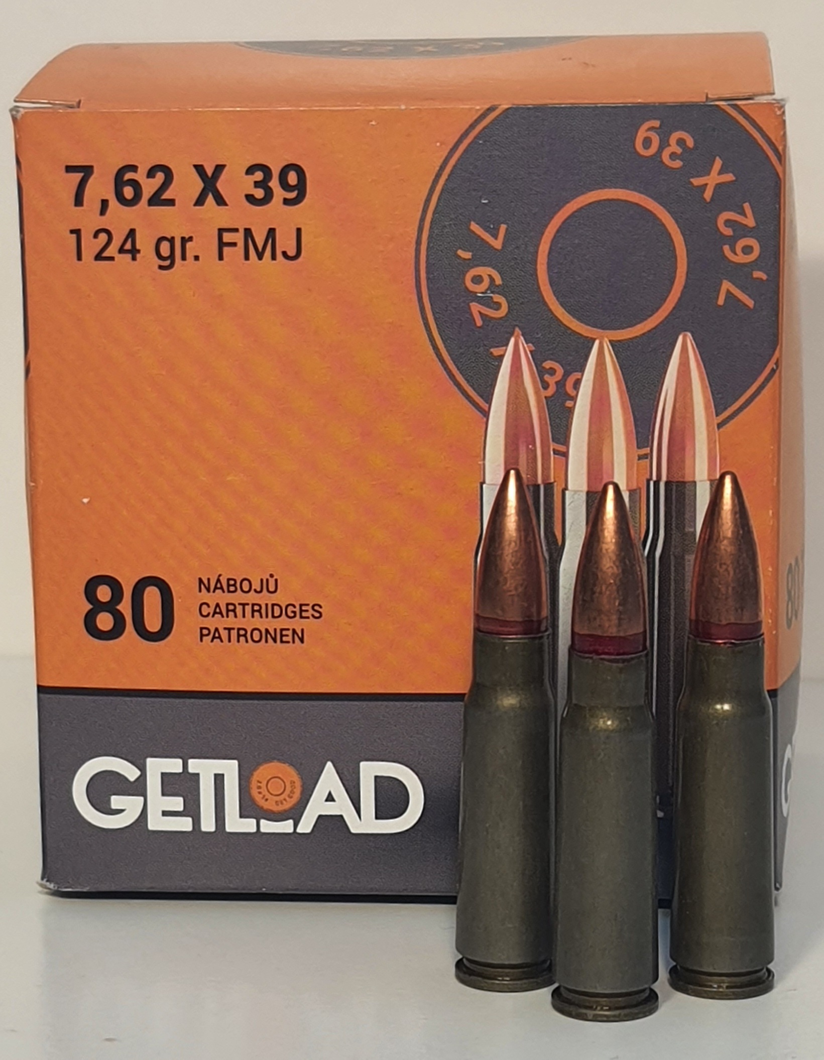 GetLoad 7.62x39 FMJ