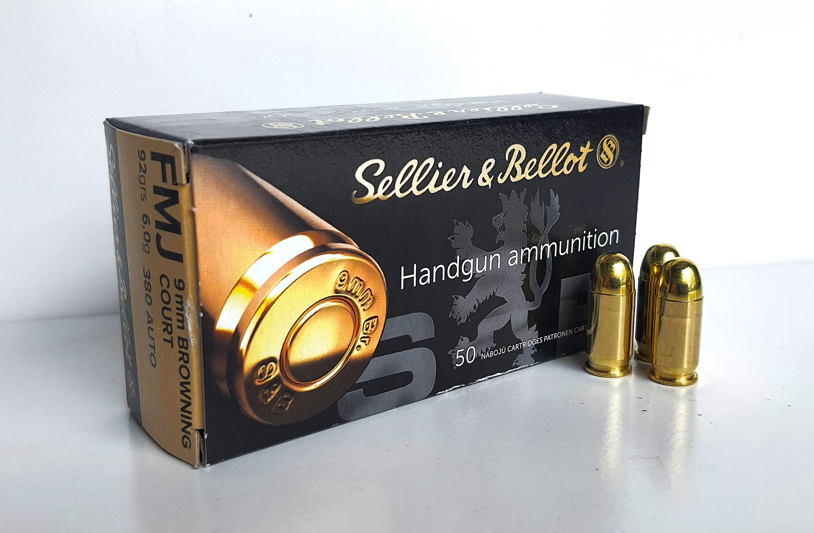 S&B 9x17 Browning FMJ