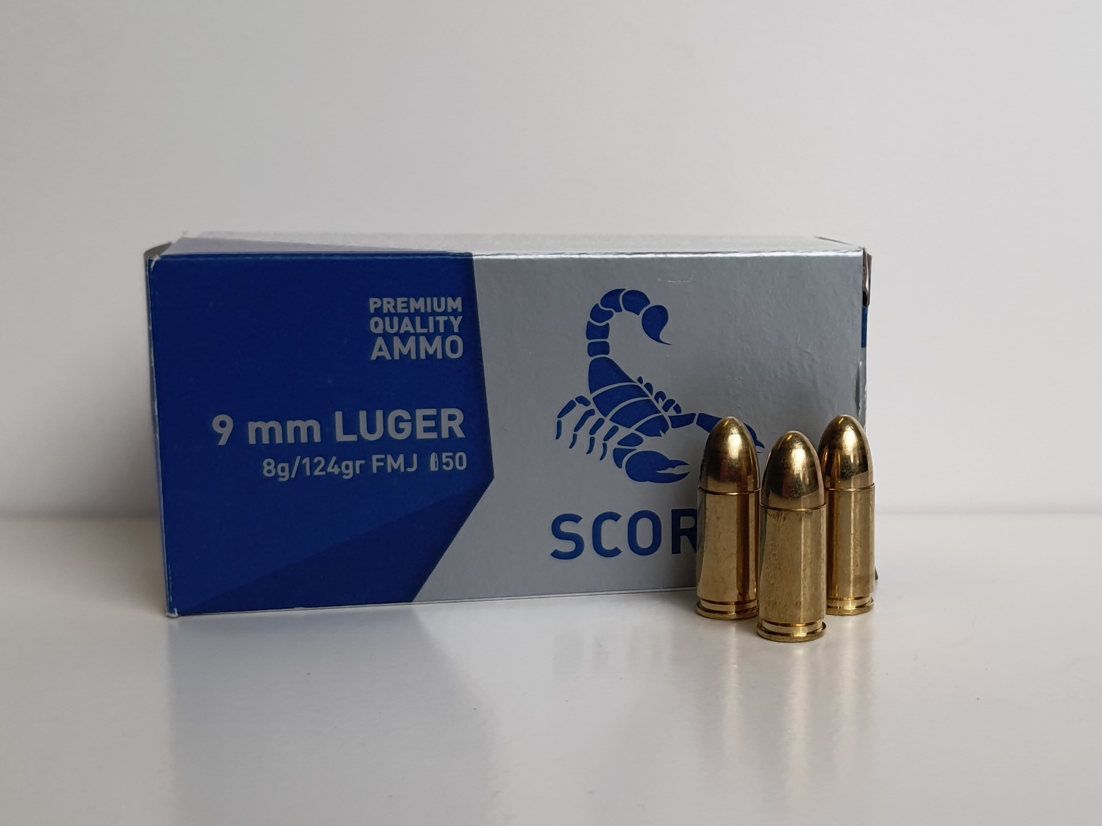 Scorpio 9mm LUGER FMJ